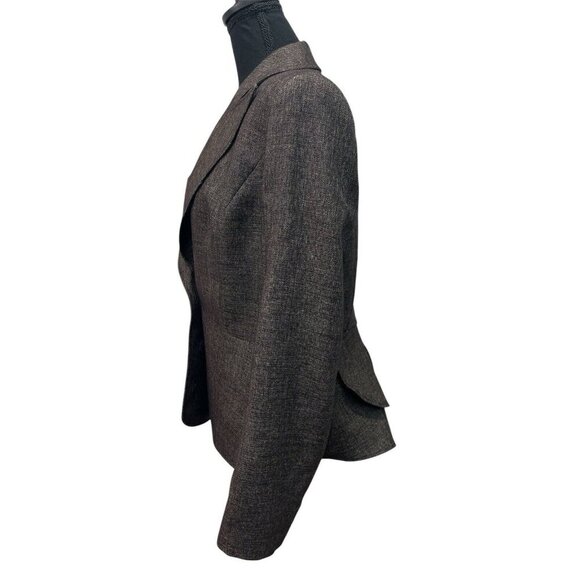ESCADA Women Tailored Hourglass Blazer Brown Size 40 US M - Picture 3 of 6